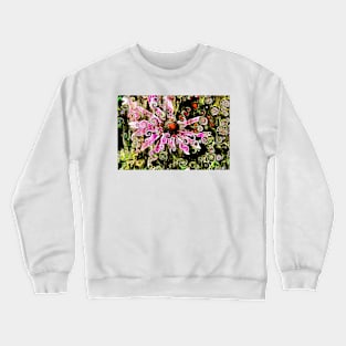 Cosmic Echinacea Uzumaki Style Crewneck Sweatshirt